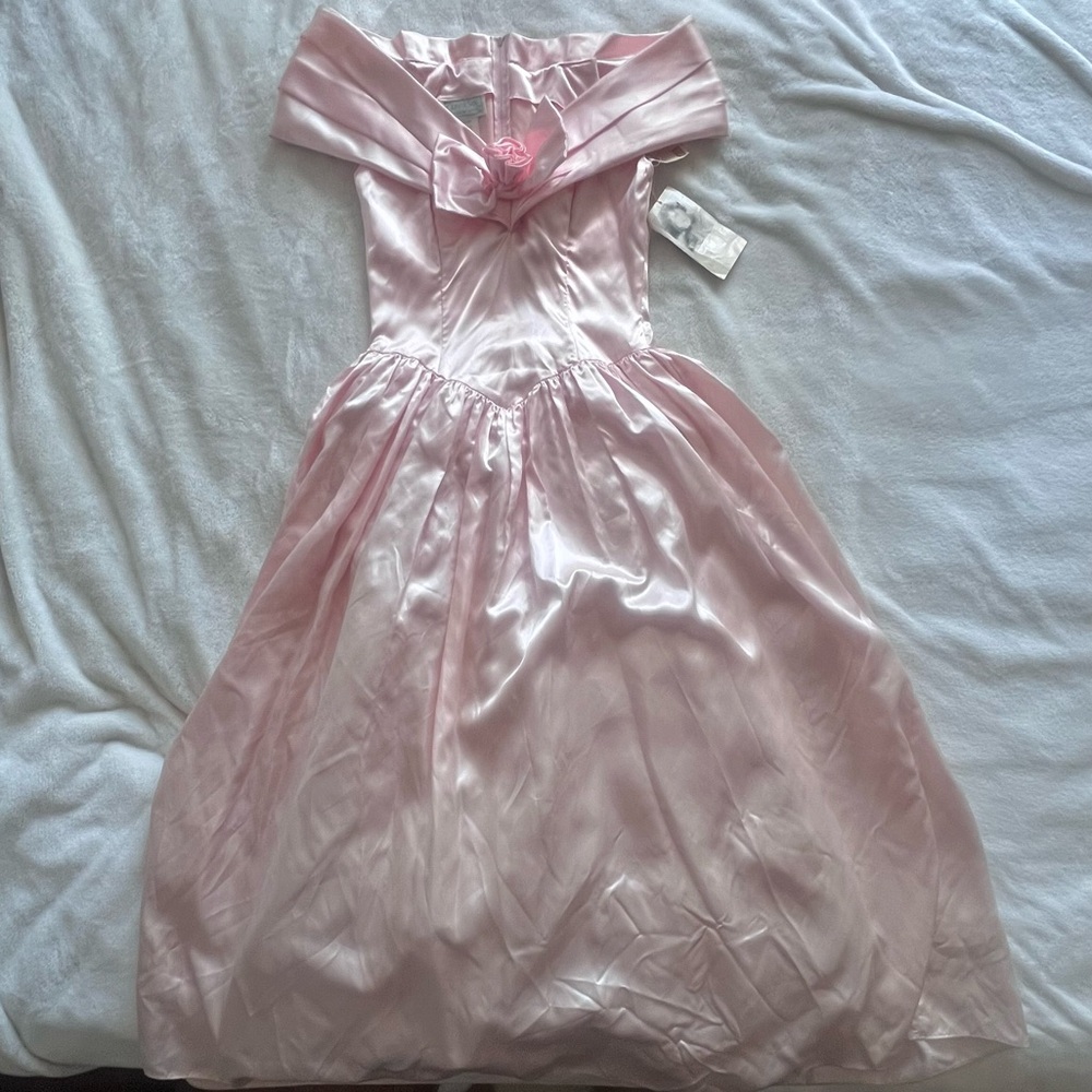 VINTAGE NWT GUNNE SAX BY JESSICA MCCLINTOCK PINK PROM DRESS
